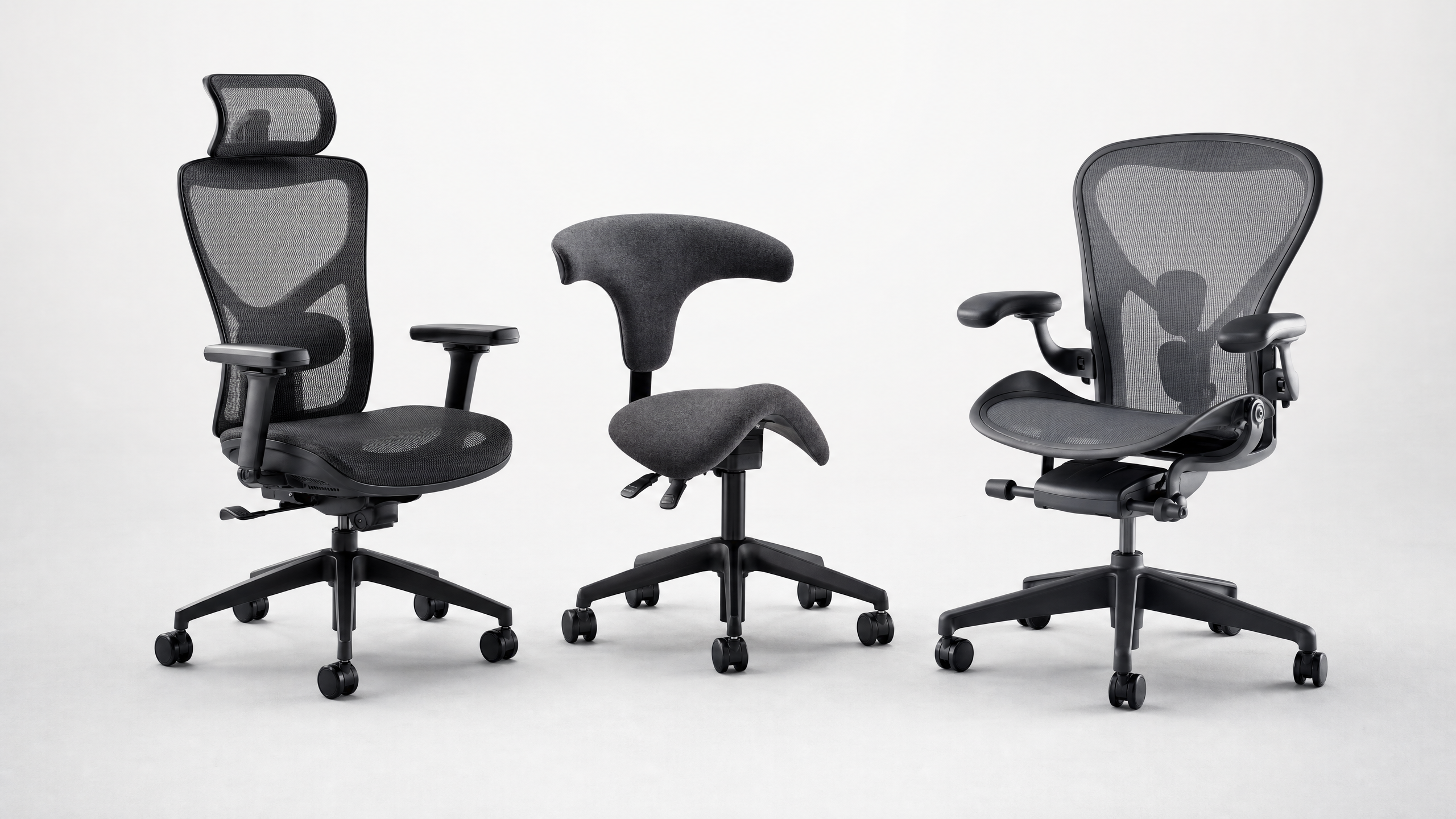 How to choose an ergonomic task chair - three premium office chairs comparison - Chair Dinkum Australia