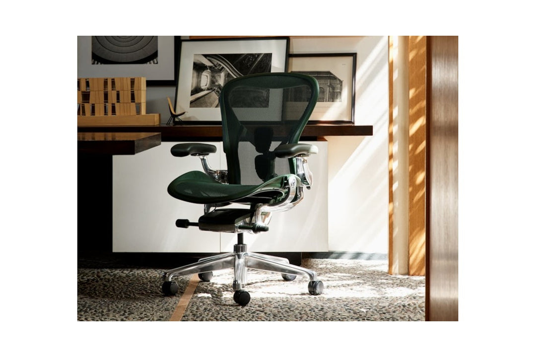 Herman Miller Introduces the Aeron in Colour: Jasper and Nightfall Arrive