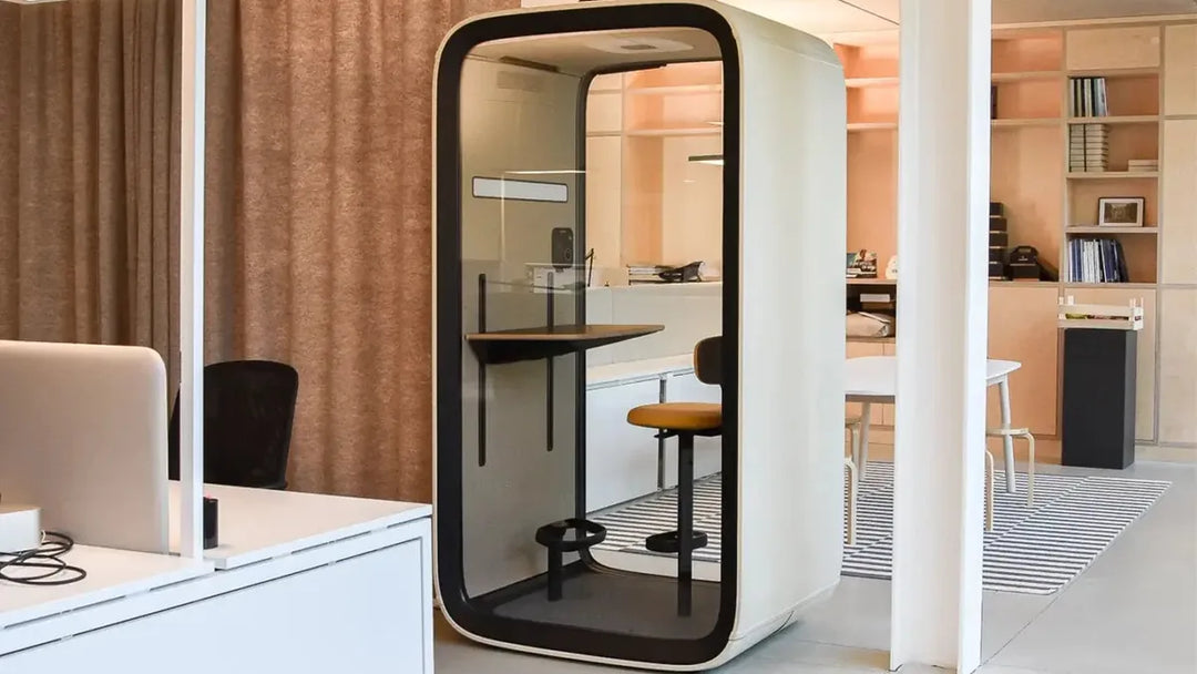 Framery One Compact acoustic pod installed in a modern office workspace - Chair Dinkum Australia
