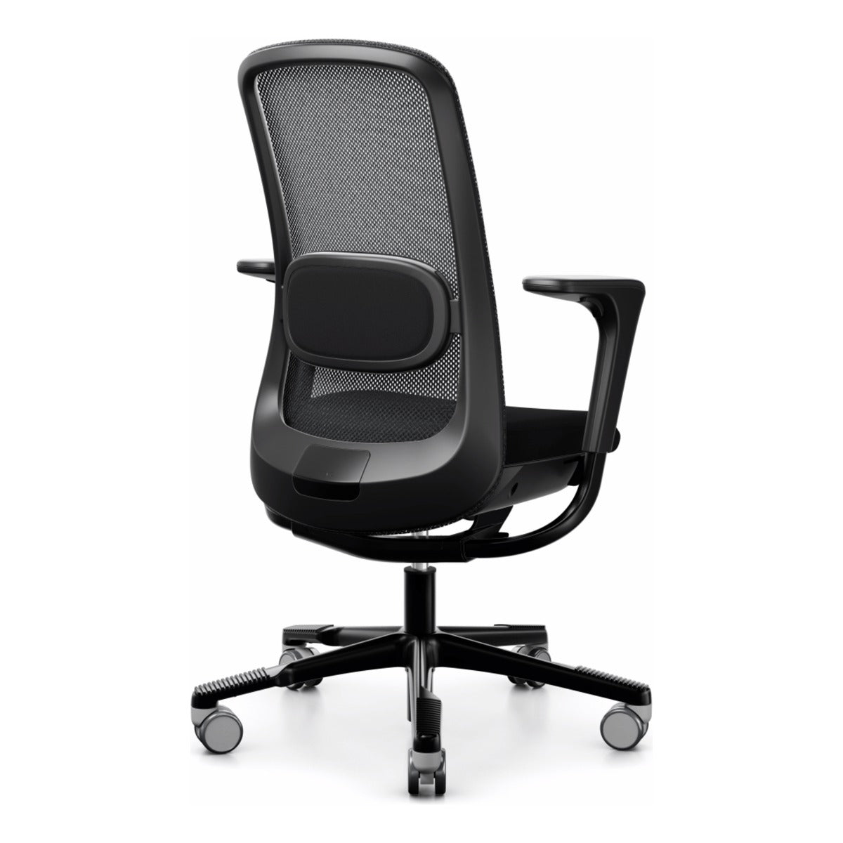 HÅG SoFi Mesh task chair height adjustment lever detail