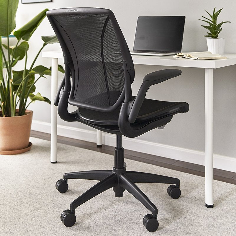 Humanscale World One LM ergonomic mesh office chair in home office - Chair Dinkum Australia