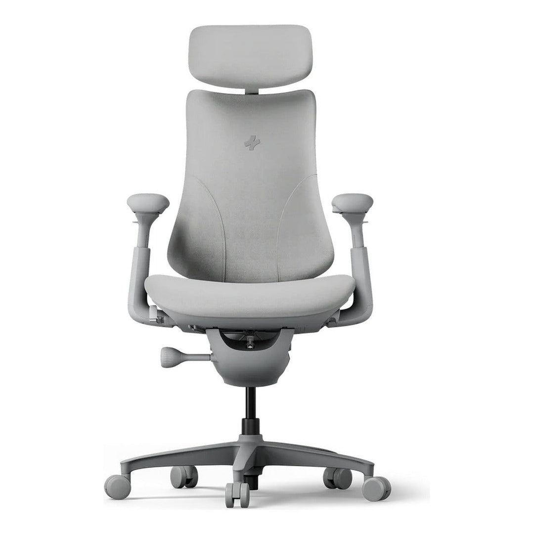 LiberNovo Omni dynamic ergonomic chair three-quarter view - Chair Dinkum Australia
