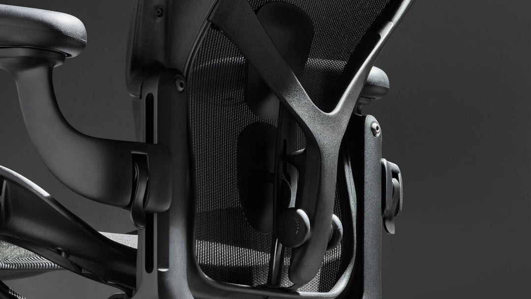 Herman Miller Aeron Remastered chair in a workspace