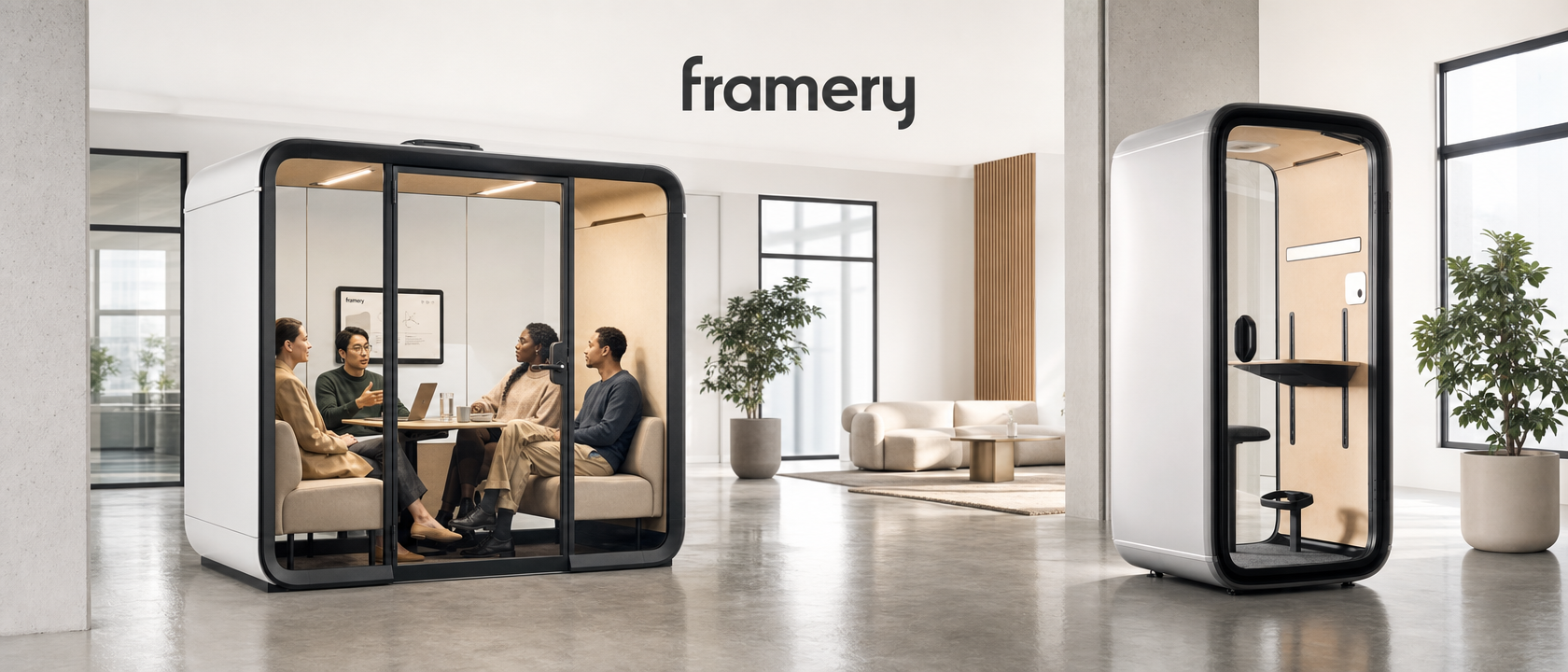 Framery soundproof pods collection - Chair Dinkum Australia