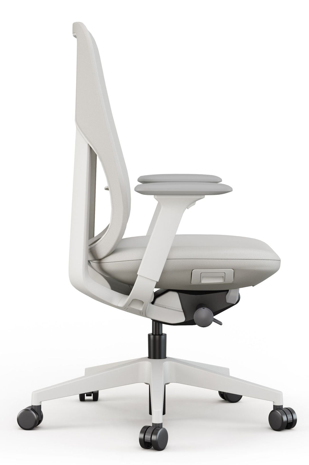 Coast Task Chair Grey side view - Chair Dinkum