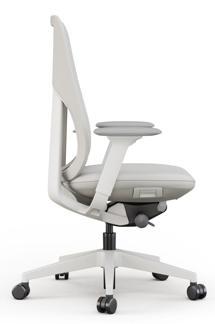 Coast Task Chair Grey side view - Chair Dinkum