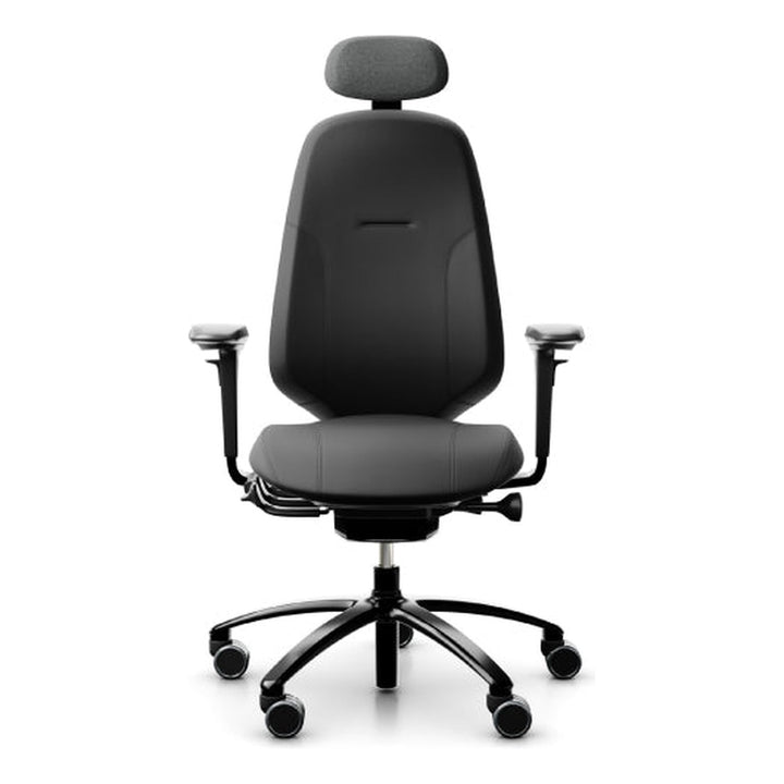 Adjustable Mid Back Task Chair RH Mereo 300 sit-stand desk in modern office - Chair Dinkum Australia