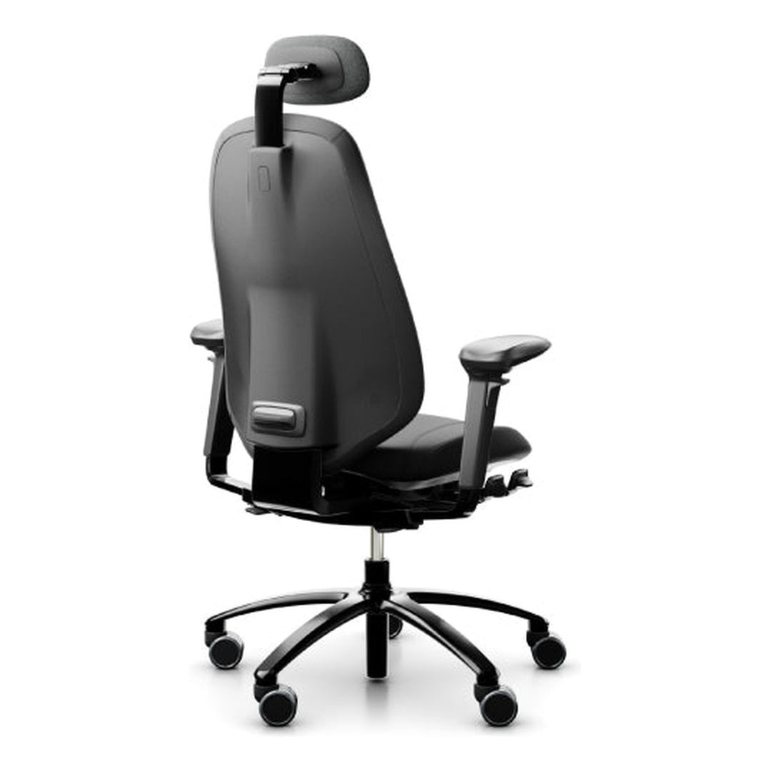 Adjustable Mid Back Task Chair RH Mereo 300 sit-stand desk detail view - Chair Dinkum Australia