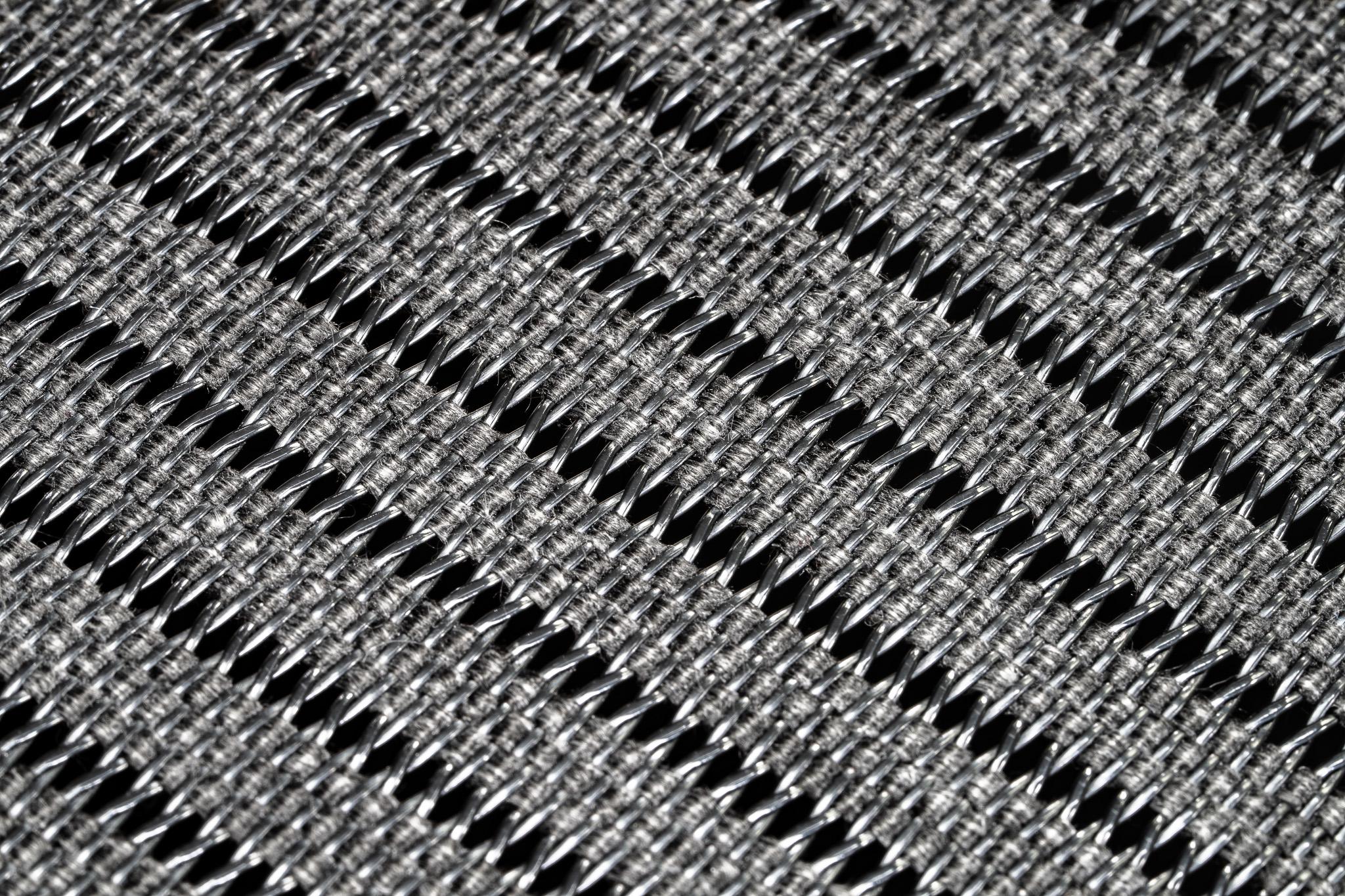 Close-up of Herman Miller Aeron 8Z Pellicle mesh weave - Chair Dinkum Australia