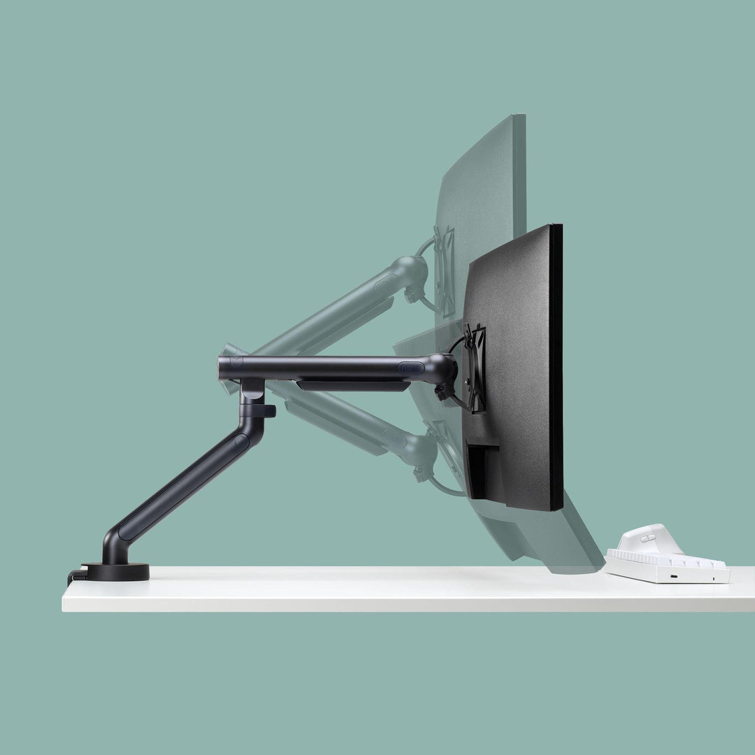 CBS Flo Monitor Arm range of motion