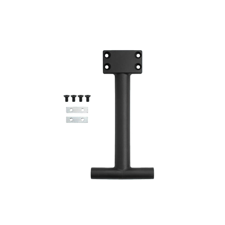 Colebrook Bosson Saunders Ollin dual mount bar handle accessory in black, white background (CBS photograph)