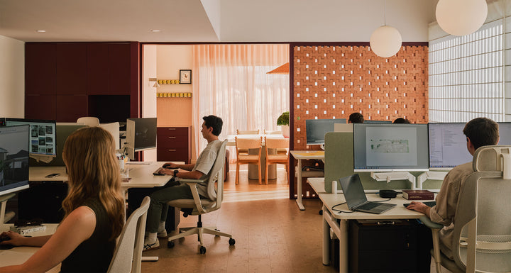 Coast Task Chair in use at workplace - Chair Dinkum