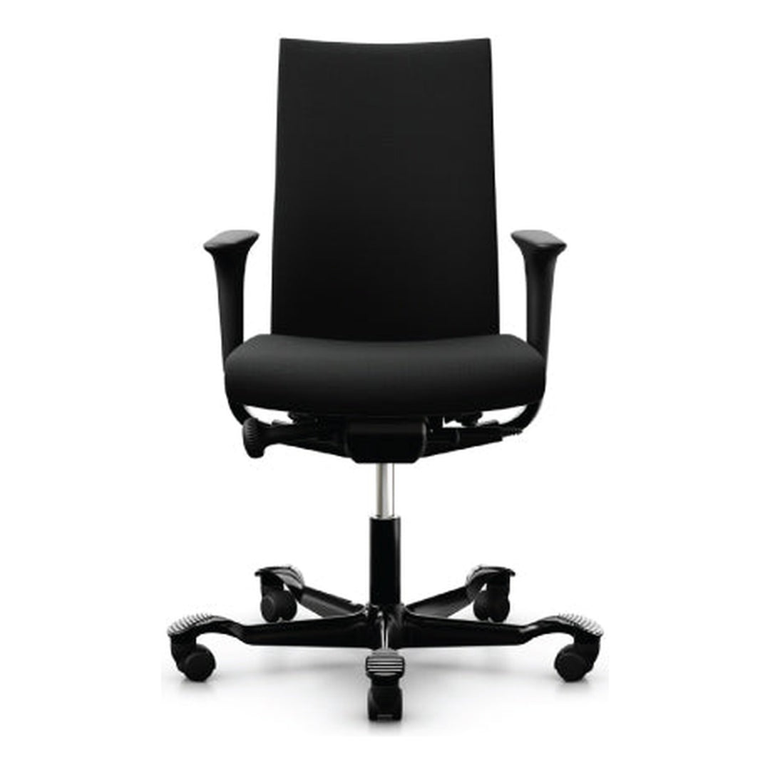 Fully Upholstered Ergonomic HÅG Creed 6006 Chair Black ergonomic office chair - Chair Dinkum Australia