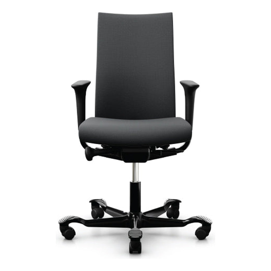 Fully Upholstered Ergonomic HÅG Creed 6006 Chair Dark Grey ergonomic office chair - Chair Dinkum Australia