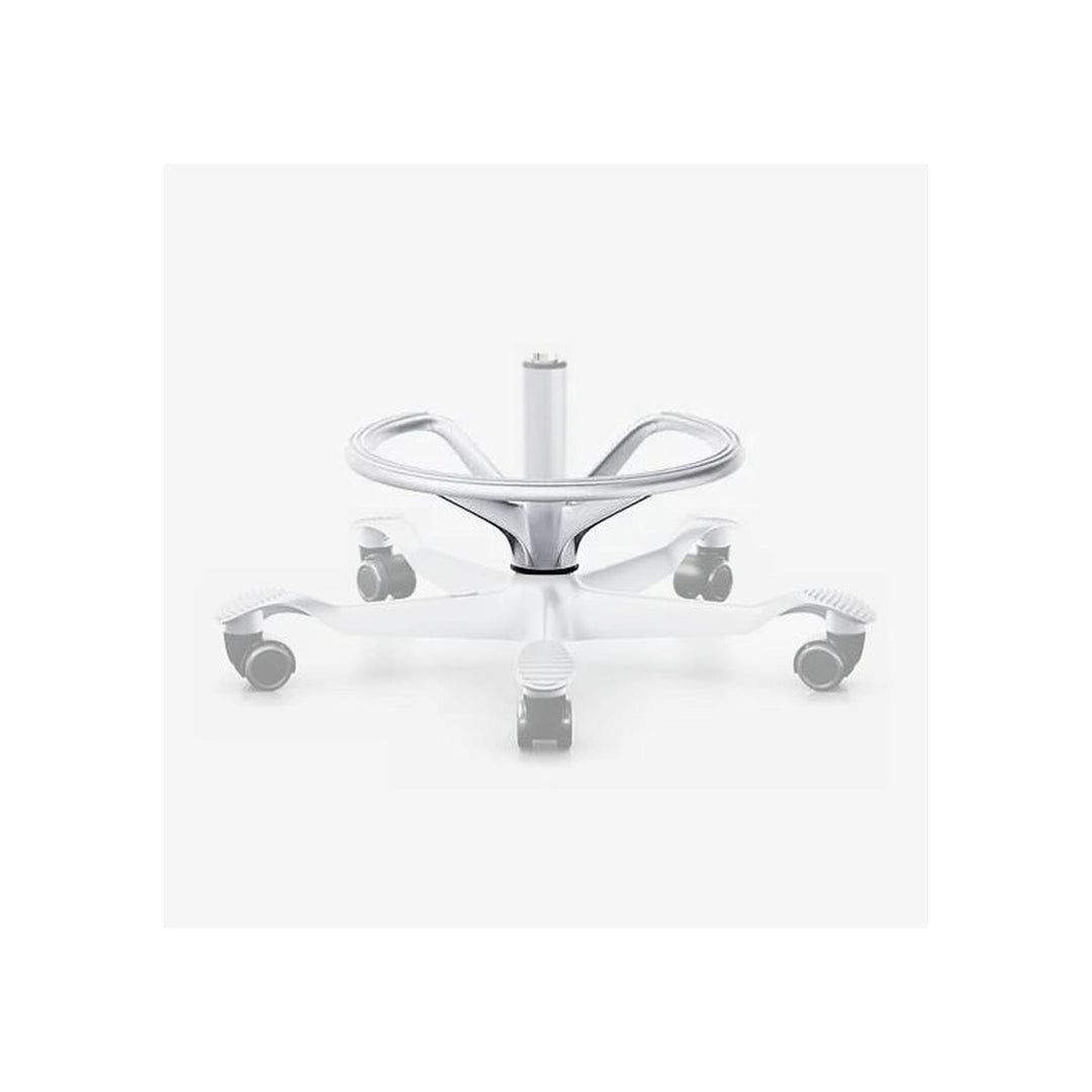HAG Capisco footring Silver - Chair Dinkum