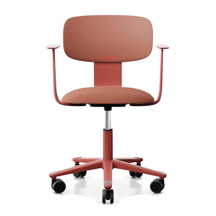 HÅG Tion 2140 upholstered task chair - Chair Dinkum Brick