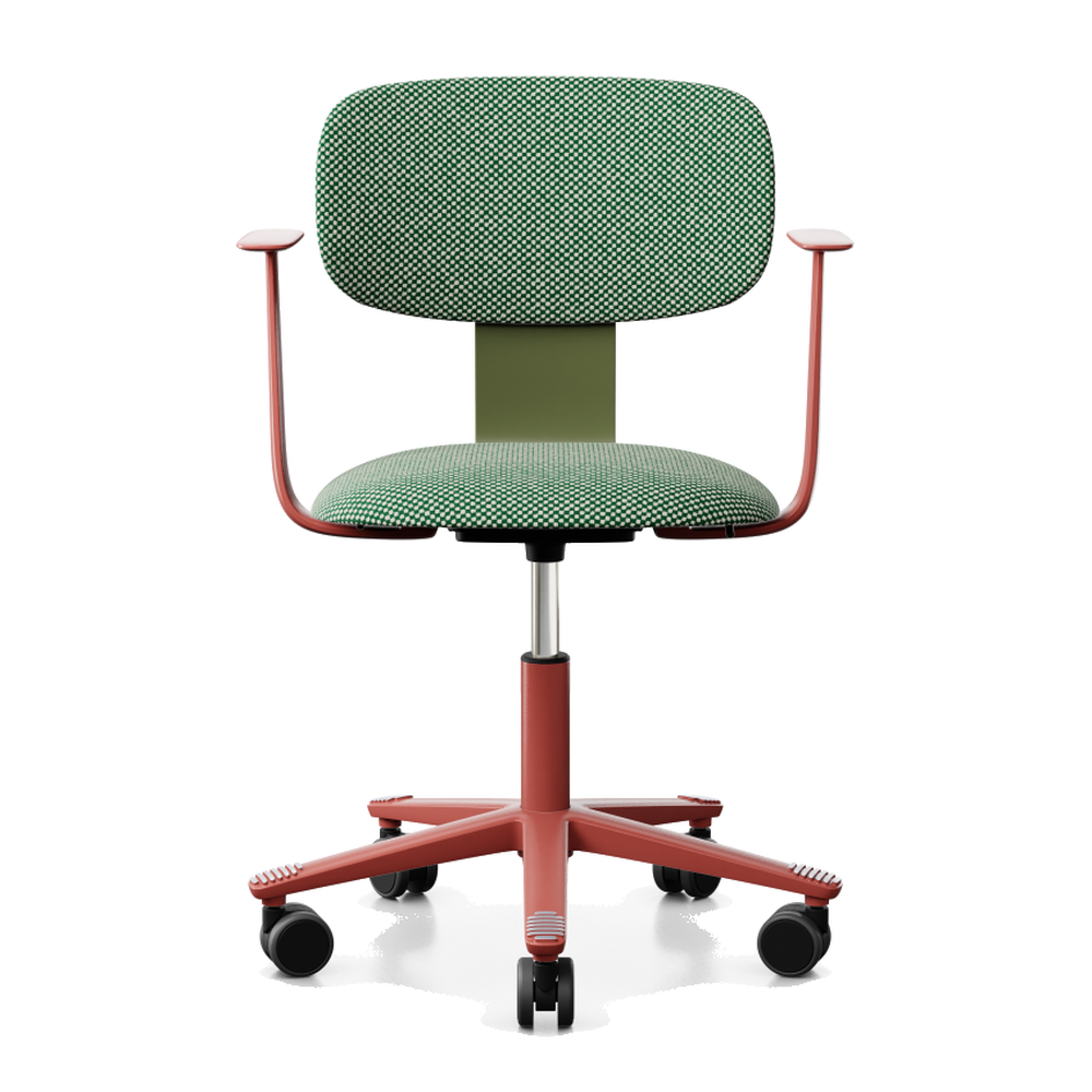 HÅG Tion 2160 fully upholstered task chair - Chair Dinkum Green/White