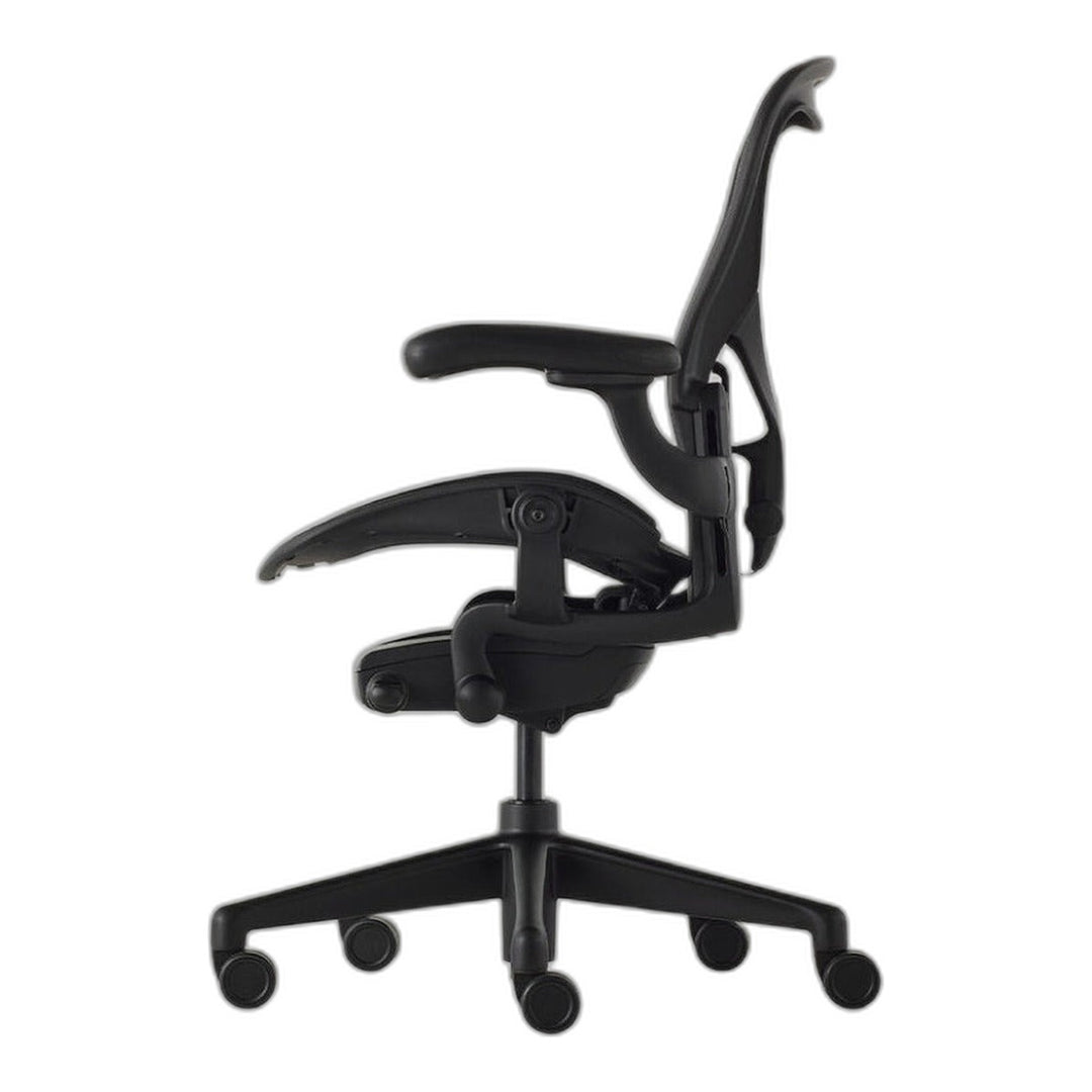 Herman Miller Aeron Chair Remastered Onyx back view - Chair Dinkum
