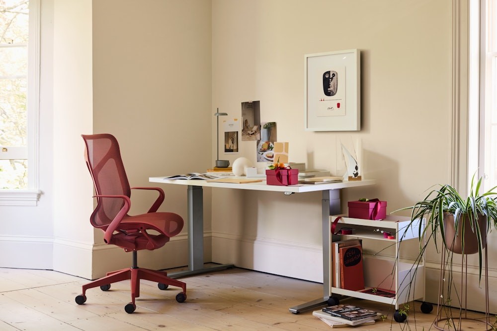 Herman Miller Cosm chair in bright modern office