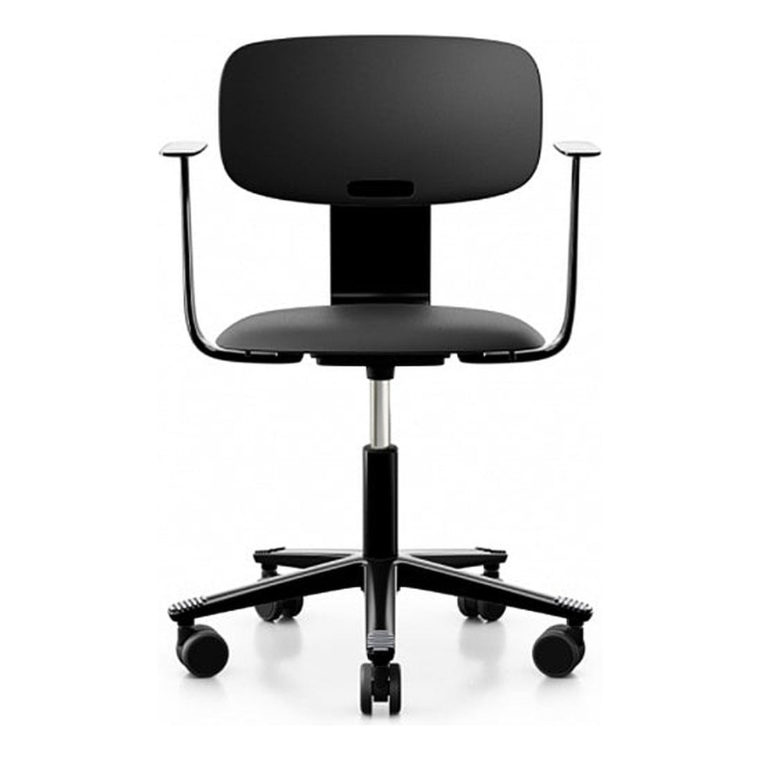 HÅG Tion 2100 Black front view - ergonomic task chair | Chair Dinkum