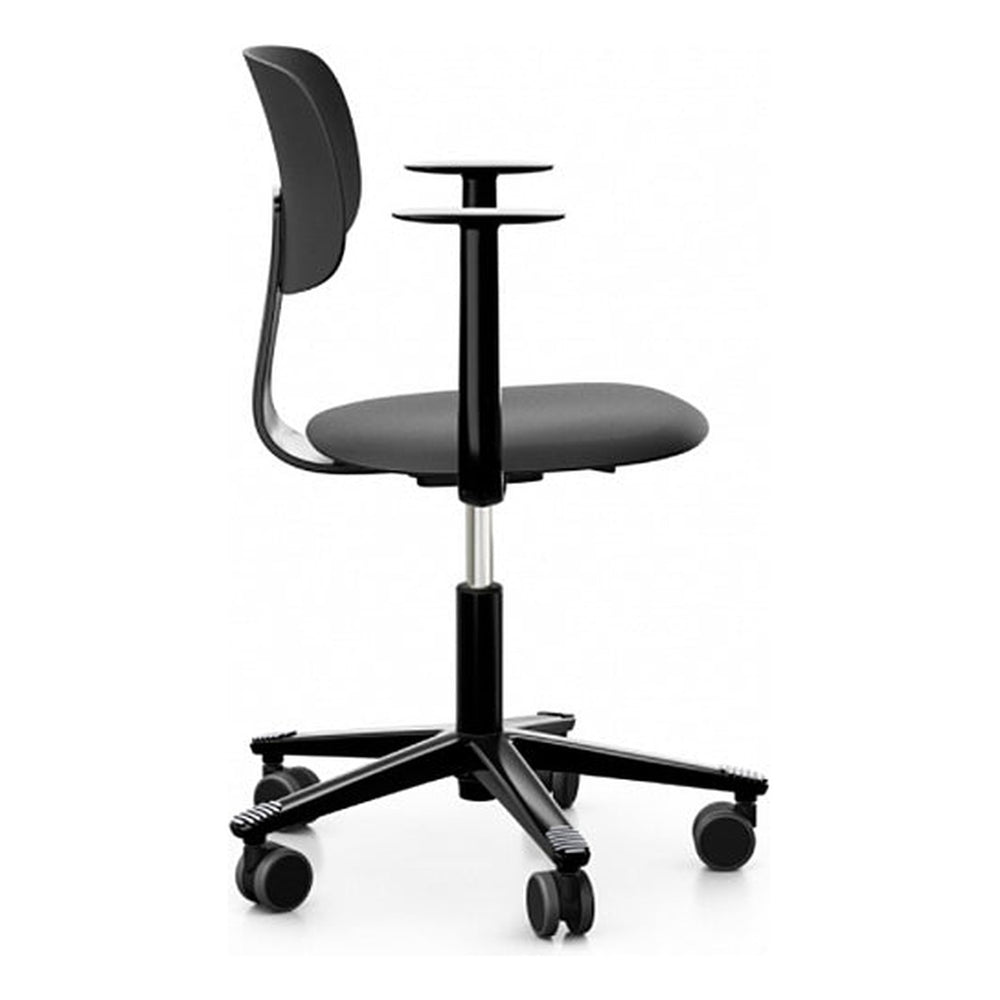HÅG Tion 2100 Black side view - ergonomic task chair | Chair Dinkum