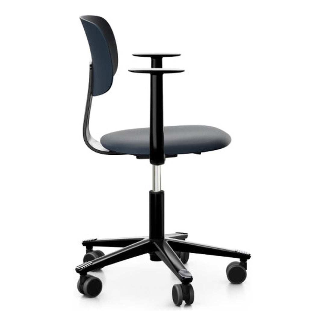 HÅG Tion 2100 Crowberry Ergonomic Chair side view - ergonomic task chair | Chair Dinkum