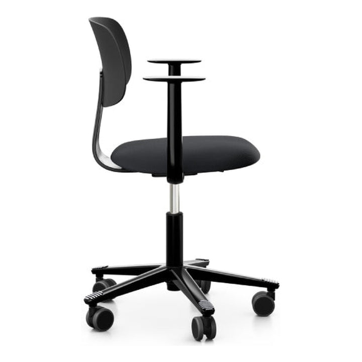 HÅG Tion 2140 Black With Arms-Task Chairs-Chair Dinkum-Chair Dinkum HAG Capisco, HAG TION, Tion, Tion Chairs, Hag Chairs, Office Chairs Australia, Office furniture
