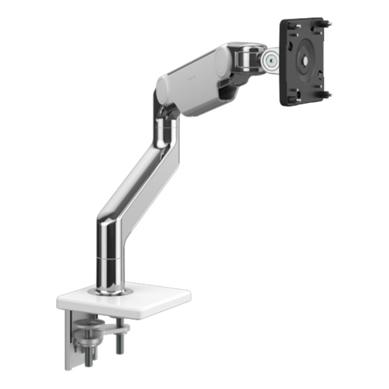 Humanscale M8 Pro Monitor Arm in white, view 1 - Humanscale configurator render