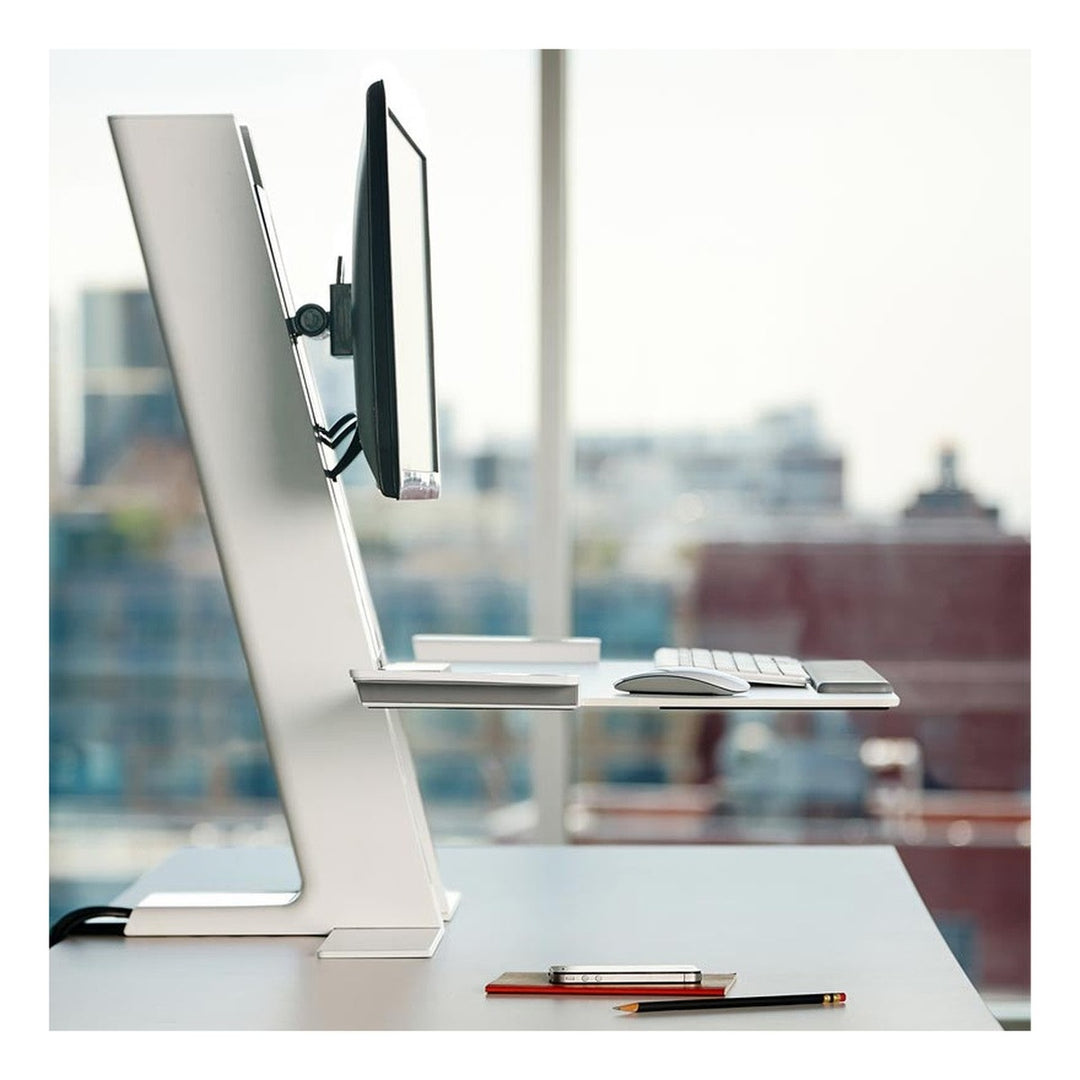 Humanscale Quickstand side view - Chair Dinkum Australia