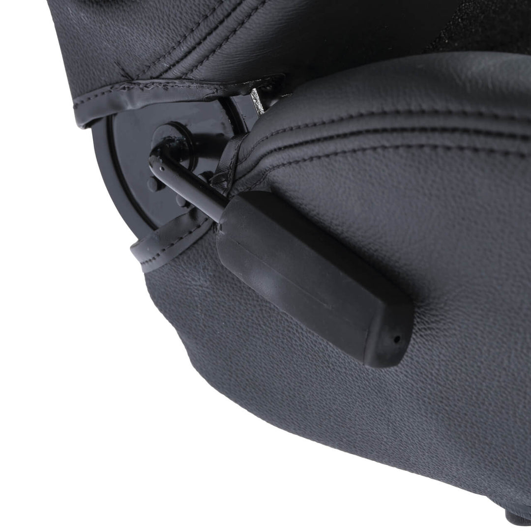 KAB Controller 24/7 office chair, half leather half cloth, armrest and side lever (KAB Seating photograph)