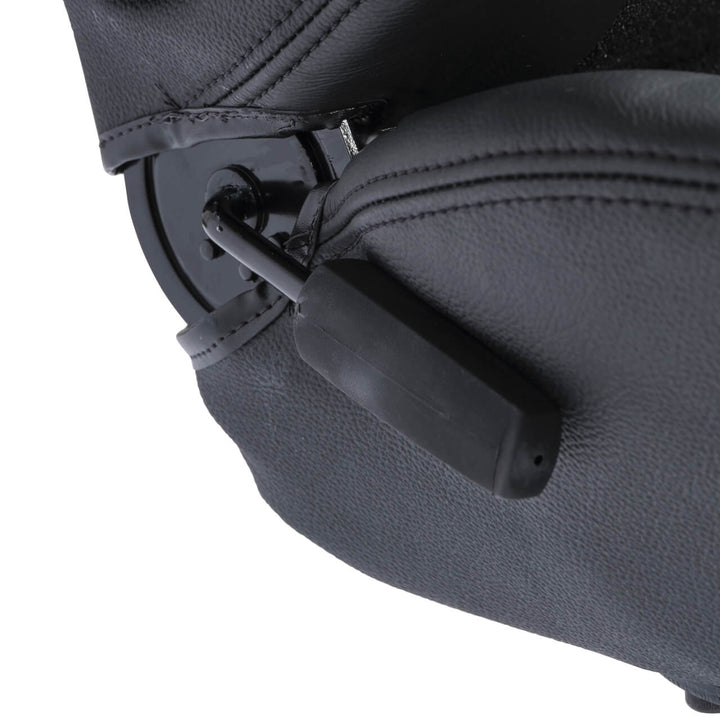KAB Controller 24/7 office chair, half leather half cloth, armrest and side lever (KAB Seating photograph)