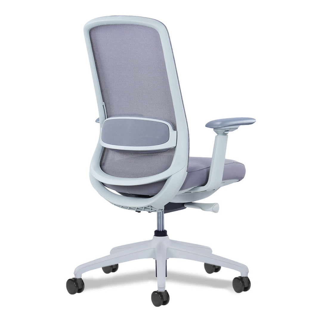 Kyoto Ergonomic Chair Grey by Chair Dinkum — view 3