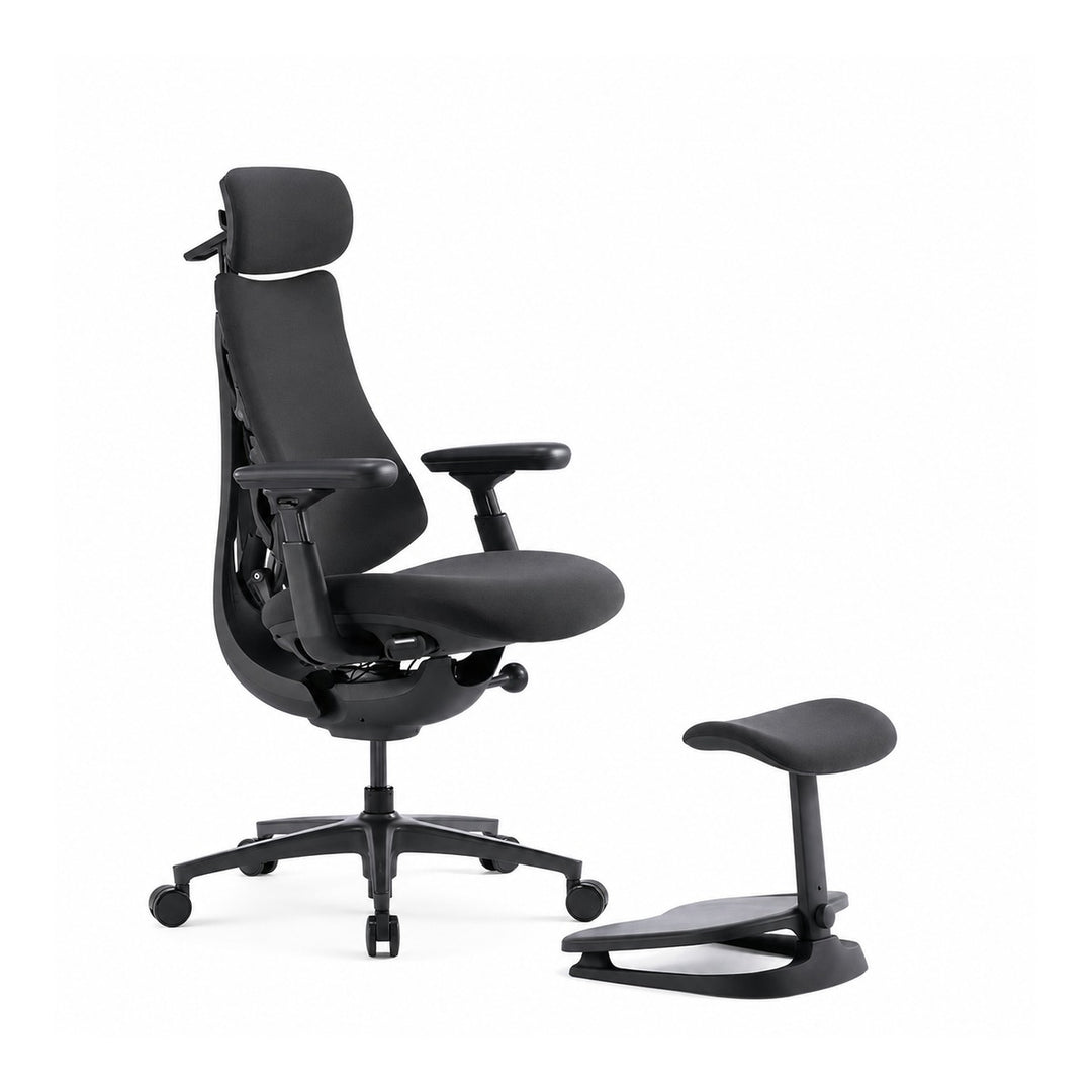 LiberNovo Omni Pro Dynamic Ergonomic Chair with StepSync Footrest - Chair Dinkum