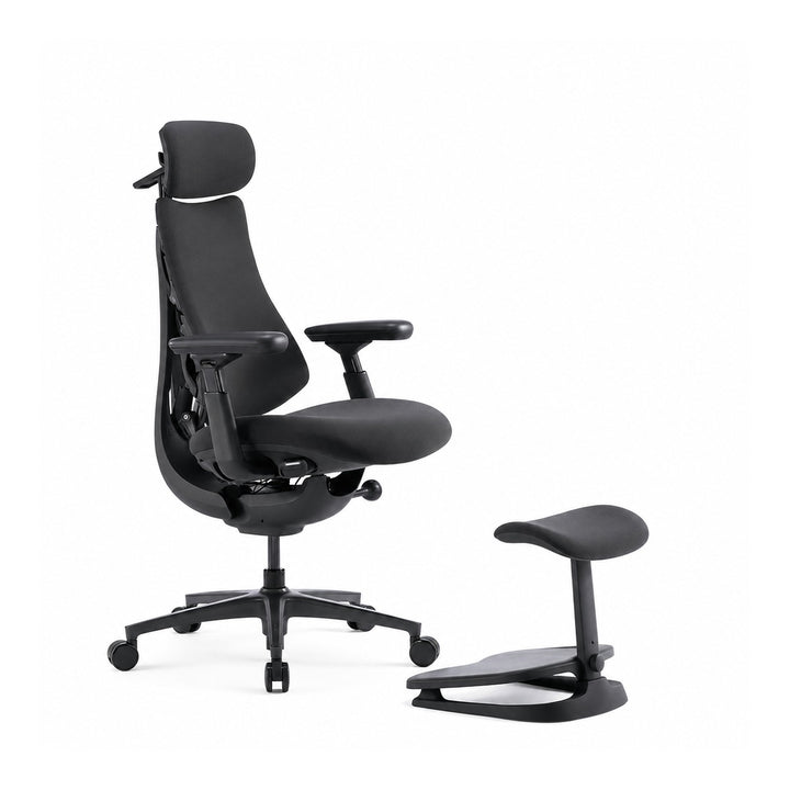 LiberNovo Omni Pro Dynamic Ergonomic Chair with StepSync Footrest - Chair Dinkum