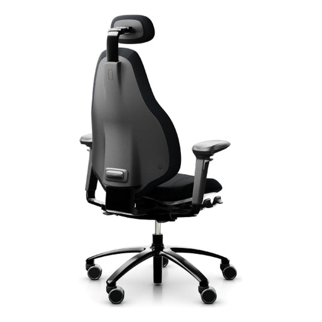 RH Mereo 220 Black Fabric ergonomic office chair - Chair Dinkum Australia