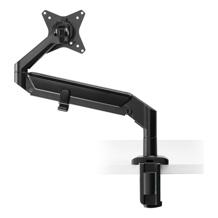 Thinking Works Vader single monitor arm in satin black, clamp mount - Thinking Works photo