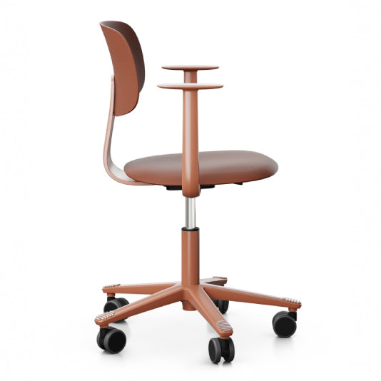 HÅG Tion 2100 Chestnut-Task Chairs-Chair Dinkum-Chair Dinkum HAG Capisco, HAG TION, Tion, Tion Chairs, Hag Chairs, Office Chairs Australia, Office furniture