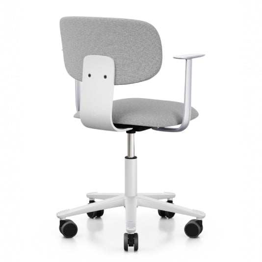 HÅG Tion 2160 Grey White-Task Chairs-Chair Dinkum-Chair Dinkum HAG Capisco, HAG TION, Tion, Tion Chairs, Hag Chairs, Office Chairs Australia, Office furniture